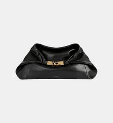 Sac DINNER AT 8 Medium en cuir lisse Balmain