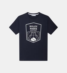 T-shirt coton Big Logo Rolex Paris Masters Roland-Garros