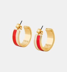 Mini créoles bicolore Bangle Up