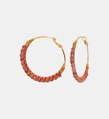 Boucles d'oreilles créoles   - Panarea Satellite