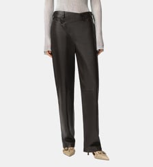 Pantalon en cuir croisé reimagine pinko x patrick mcdowell Pinko