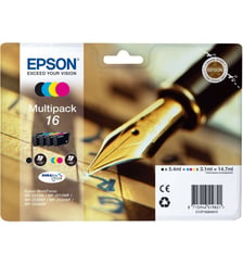 Cartouche d'encre T1626 série Stylo plume N CMJ Epson