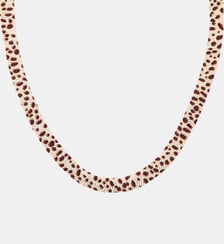 Collier chaine serpent Balagane imprimé tacheté Balaboosté