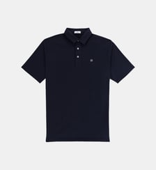 Polo manches courtes en jersey de coton Serge Blanco
