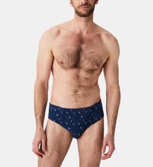 Slip en jersey de coton - Ski Marine Arthur