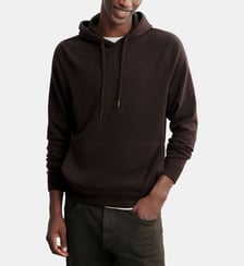 Hoodie droit en cachemire Bompard