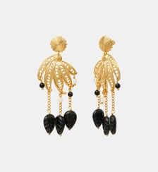Boucles d'oreilles tiges percées   doré à l'or fin - Arizona Dream Satellite