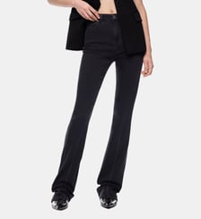 Jean flare en denim stretch Pinko