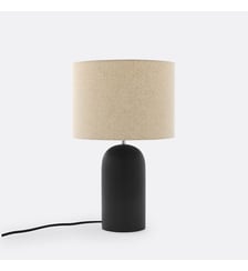 Lampe à poser béton et lin La Redoute Interieurs