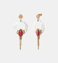 Boucles d'oreilles longues percées   - Mindoro Satellite