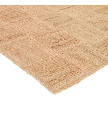 Tapis tissage carreaux en jute La Redoute Interieurs