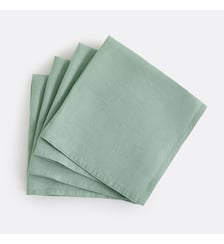 Lot de 4 serviettes de table lin lavé Victorine La Redoute Interieurs