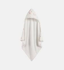 Cape de bain en gaze de coton et éponge bouclette 380g La Redoute Interieurs