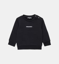 Sweat-shirt à col ras du cou avec logo Dsquared2