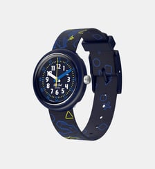 Montre Flik Flak X Monbento Bleu foncé FPNP176 Flik Flak