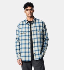 Chemise flanelle carreaux fondus Atelier Privé