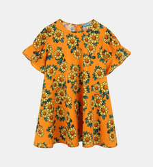 Robe imprimé tournesol Kenzo Kids
