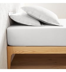 Drap-housse en coton, bonnet 25 cm La Redoute Interieurs
