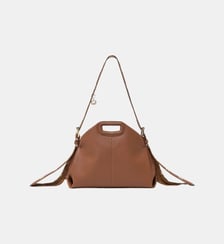 Sac Miss M en cuir grainé Maje