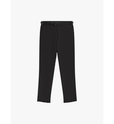 pantalon en gabardine de laine Agnès b.