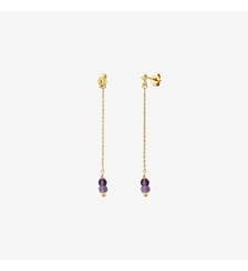 Boucles d'oreilles venus amethyste Caroline Najman