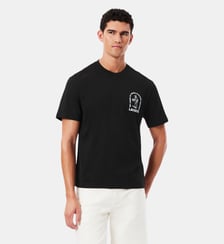T-shirt coton épais imprimé Lacoste