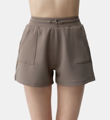 Short de sport femme Lionel Avec poches Born Living Yoga
