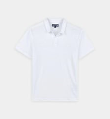 Polo droit en lin Vilebrequin