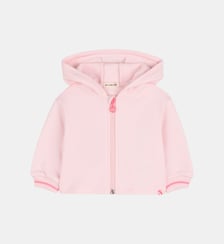 Sweat zippé à capuche Billieblush