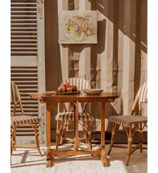 Table de vigneron en bois Romy N°1306- Produit chiné Debongout