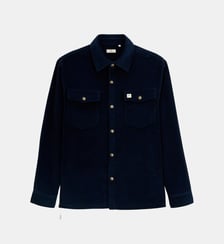 Chemise manches longues velours pigment dye Serge Blanco
