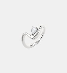 Bague avec zirconia en forme de goutte Thomas Sabo