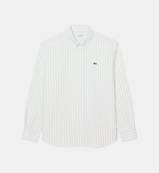 Chemise Oxford rayée regular fit Lacoste