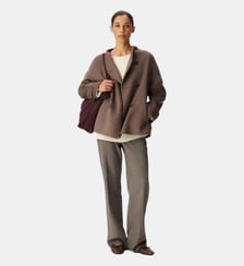 Manteau lainage boutonnage croisé Ikks