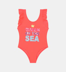 Maillot 1 pièce orné de sequins Billieblush
