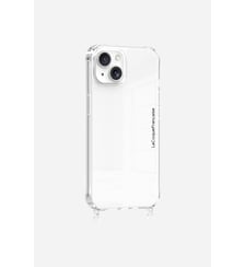 Coque de téléphone transparente anti-choc avec anneaux pour iPhone 13 La Coque Française