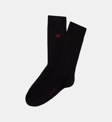 Chaussettes brodées en coton - Vélo Arthur