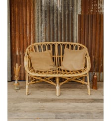 Banquette en bambou Martine N°169 - Produit chiné Debongout