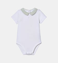 Body  col rayé - Coton biologique Cyrillus
