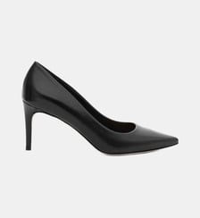 Yumbi - Escarpins En Cuir Nappa Noir Parallèle