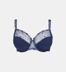 Soutien-gorge avec armature emboitant - Bleu Rainbow Simone Pérèle