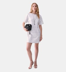Robe en maille avec strass Liu Jo