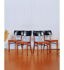 Chaise au dossier ajouré Alma N°1412- Produit chiné Debongout