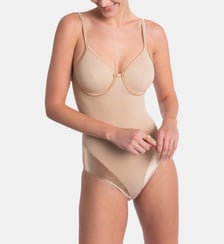 Body avec armatures Nuage Pur beige Maison Lejaby