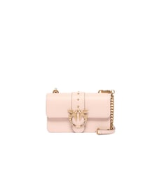 Sac à bandoulière mini love bag one en cuir avec boucle bijou Pinko