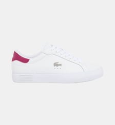Sneakers Powercourt femme en cuir Lacoste