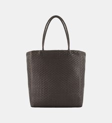 Sac cabas cuir tressé Ikks