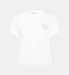 T-shirt en coton à blason brodé - MELIA Gerard Darel