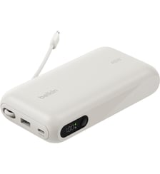 Batterie externe 20K 45W cable intégré Sable Belkin