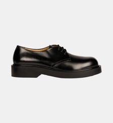 Derbies en cuir glacé Sandro
